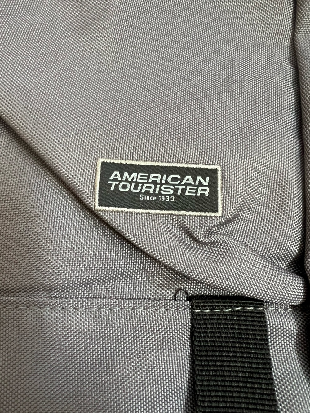 American Tourister EMBARK Computer Backpack "Ebay" Monogram NWT 18" Gray - Picture 10 of 10